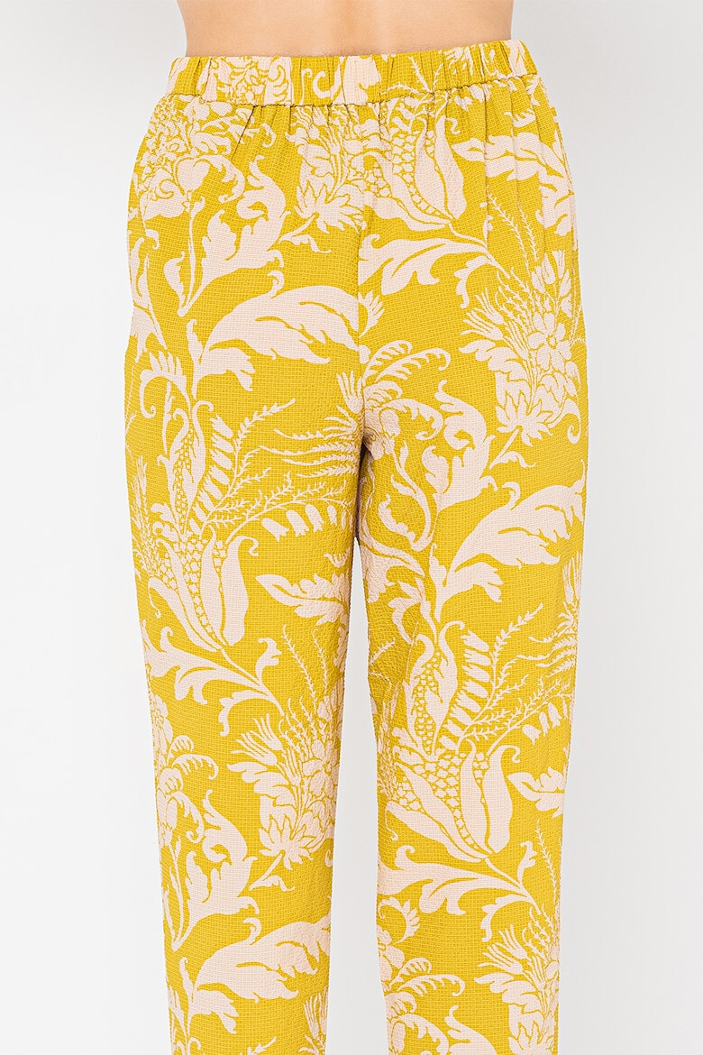 Ted Baker Pantaloni crop cu talie inalta Kaylani - Pled.ro