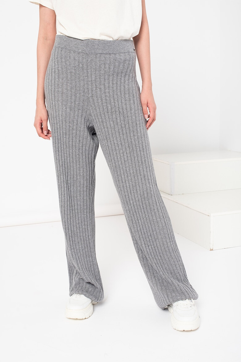 Ted Baker Pantaloni din amestec de lana cu aspect striat Yadira - Pled.ro