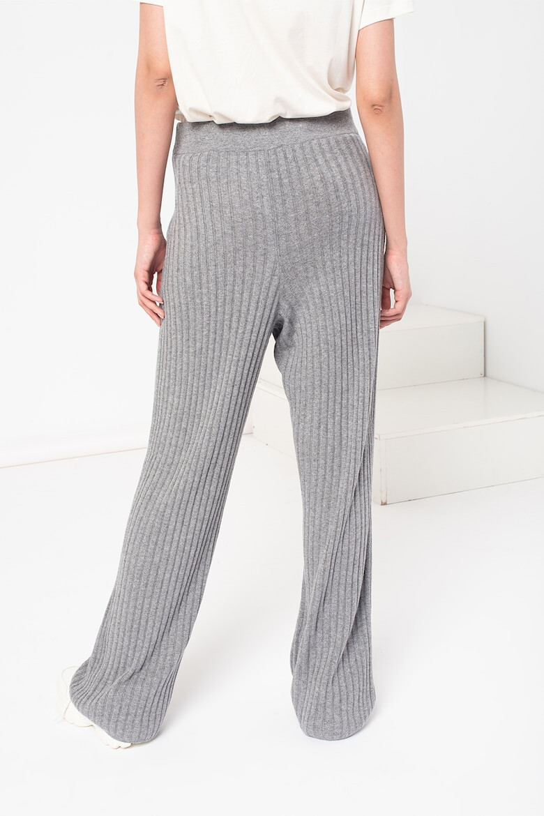 Ted Baker Pantaloni din amestec de lana cu aspect striat Yadira - Pled.ro