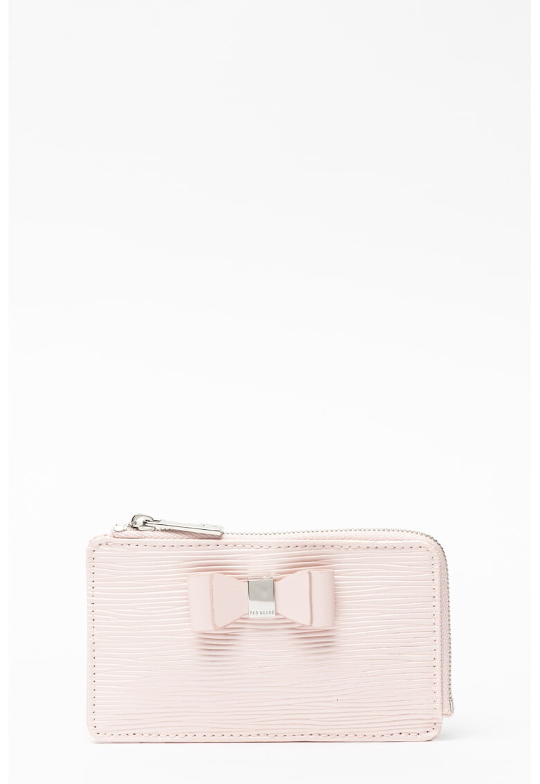 Ted Baker Portcart de piele cu aplicatie funda Dillee - Pled.ro