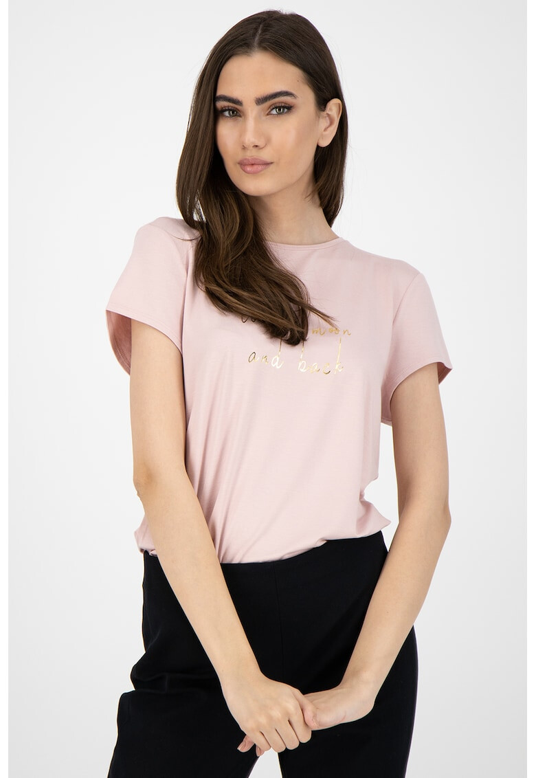 Ted Baker Tricou cu imprimeu text Aalivia - Pled.ro