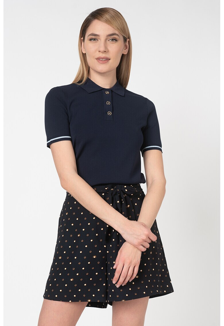 Ted Baker Tricou polo cu model in dungi Villiy - Pled.ro