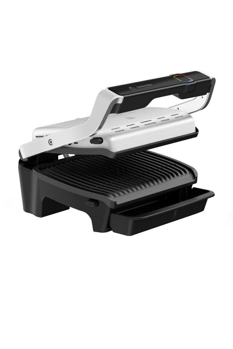 Tefal Gratar electric OptiGrill Elite 12 programe 30x20 cm termostat reglabil Negru/Inox - Pled.ro