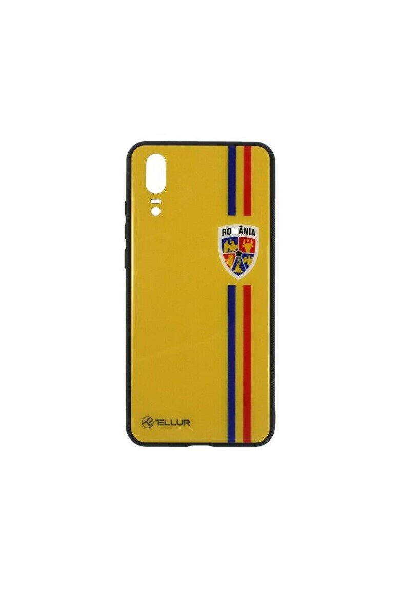 Tellur Husa de protectie FRF Glass Print Tricolor pentru Huawei P20 - Pled.ro