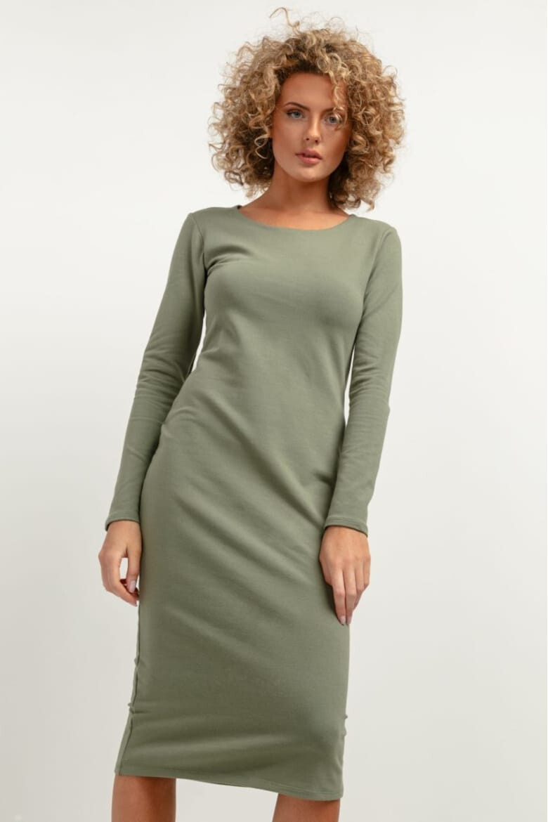 Tessita Rochie dreapta uni T377 verde - Pled.ro