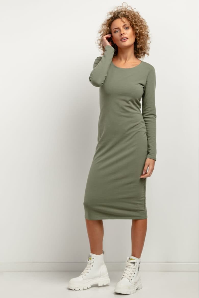 Tessita Rochie dreapta uni T377 verde - Pled.ro