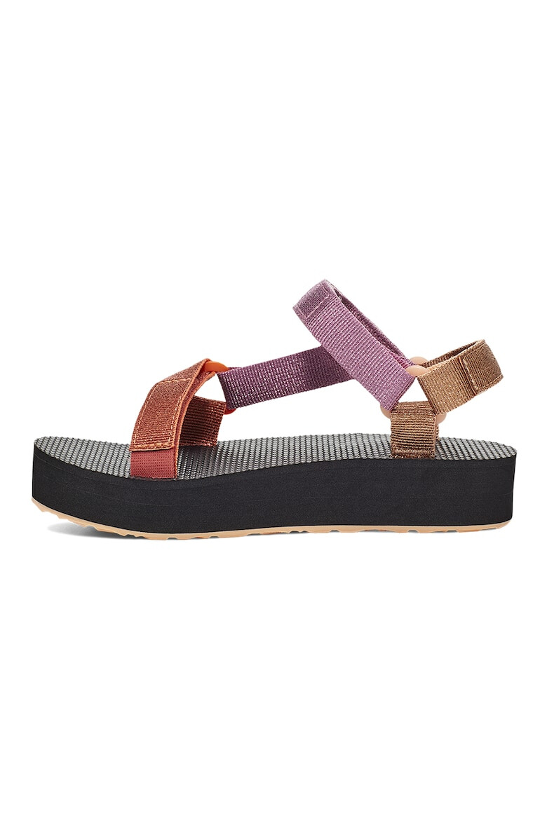 Teva Sandale colorblock de material textil cu velcro Midform Universal - Pled.ro