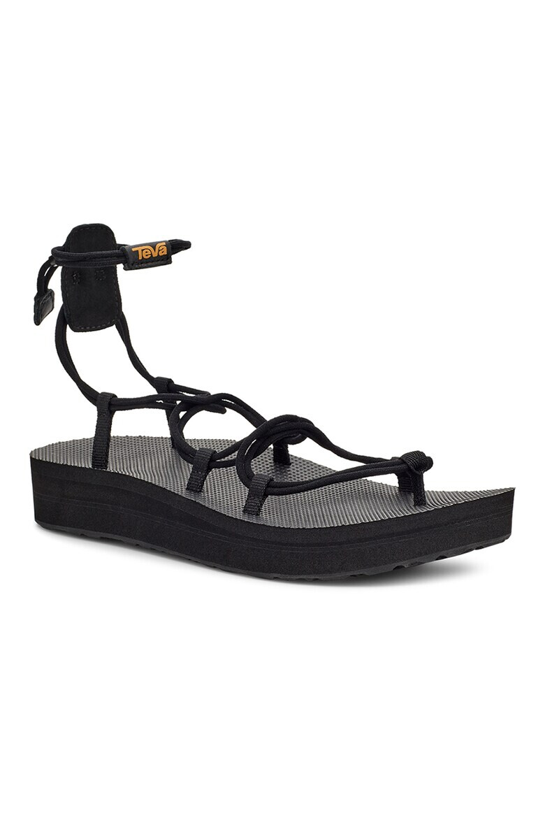 Teva Sandale de material textil cu velcro insertii de piele si bareta separatoare Midform Infinity - Pled.ro