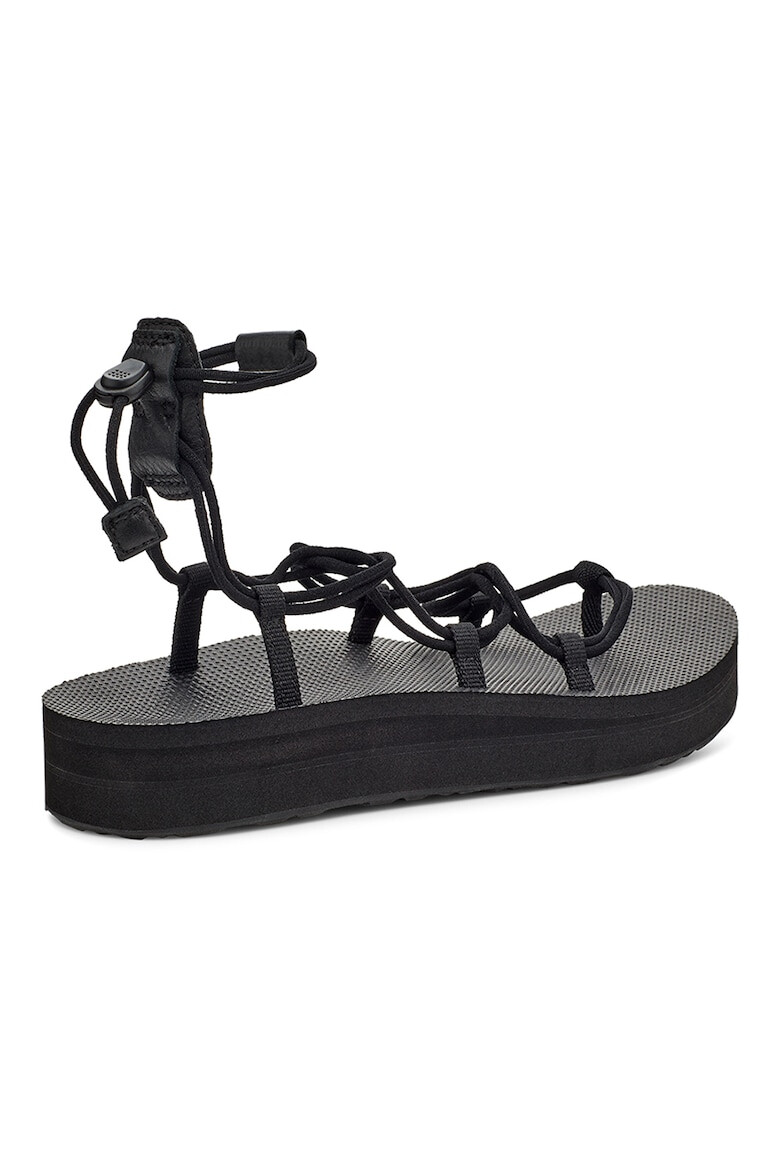 Teva Sandale de material textil cu velcro insertii de piele si bareta separatoare Midform Infinity - Pled.ro