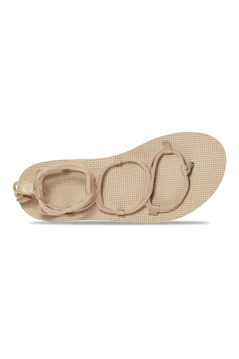 Teva Sandale de material textil cu velcro insertii de piele si bareta separatoare Midform Infinity - Pled.ro