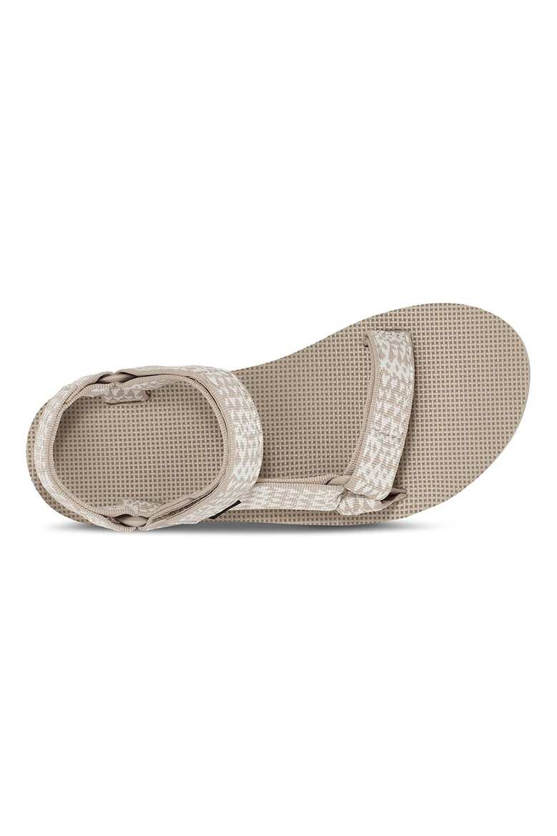 Teva Sandale din material textil cu bareta cu inchidere velcro si talpa wedge Original Universal - Pled.ro