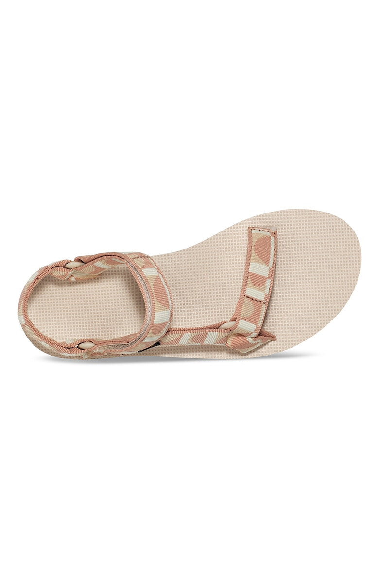 Teva Sandale din material textil cu inchidere velcro Bej deschis - Pled.ro