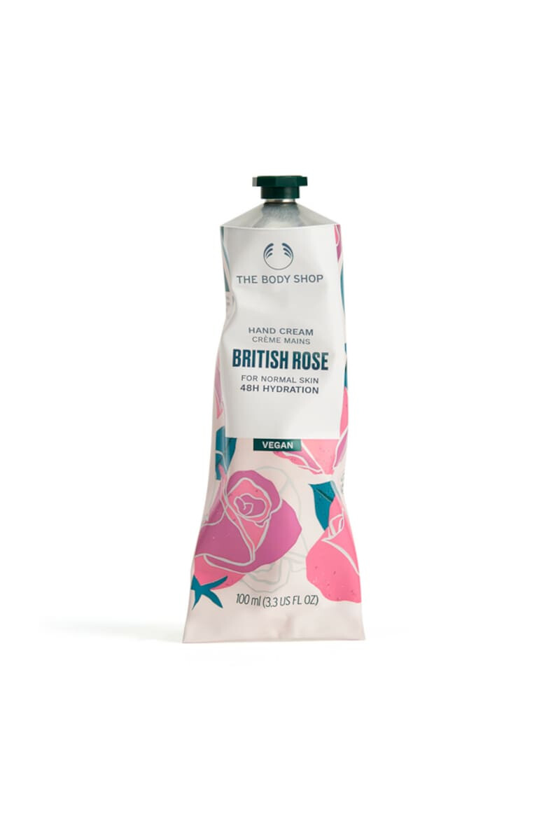 The Body Shop Crema pentru maini British Rose 100ml - Pled.ro