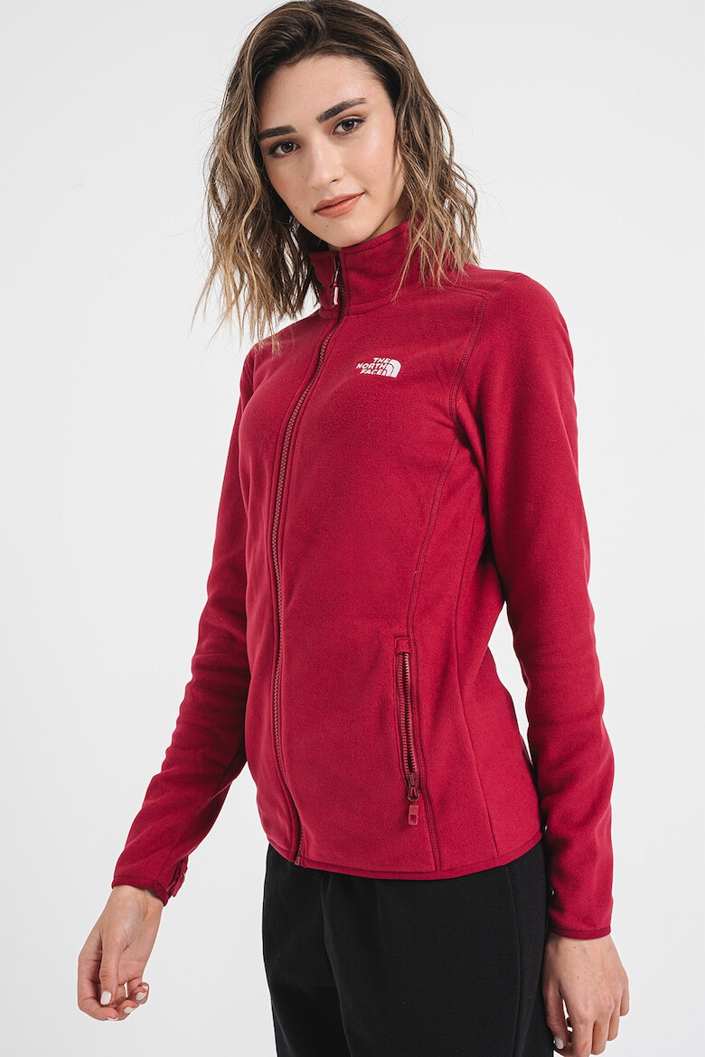 The North Face Bluza de trening din fleece cu fermoar pentru drumetii si trekking Glacier - Pled.ro