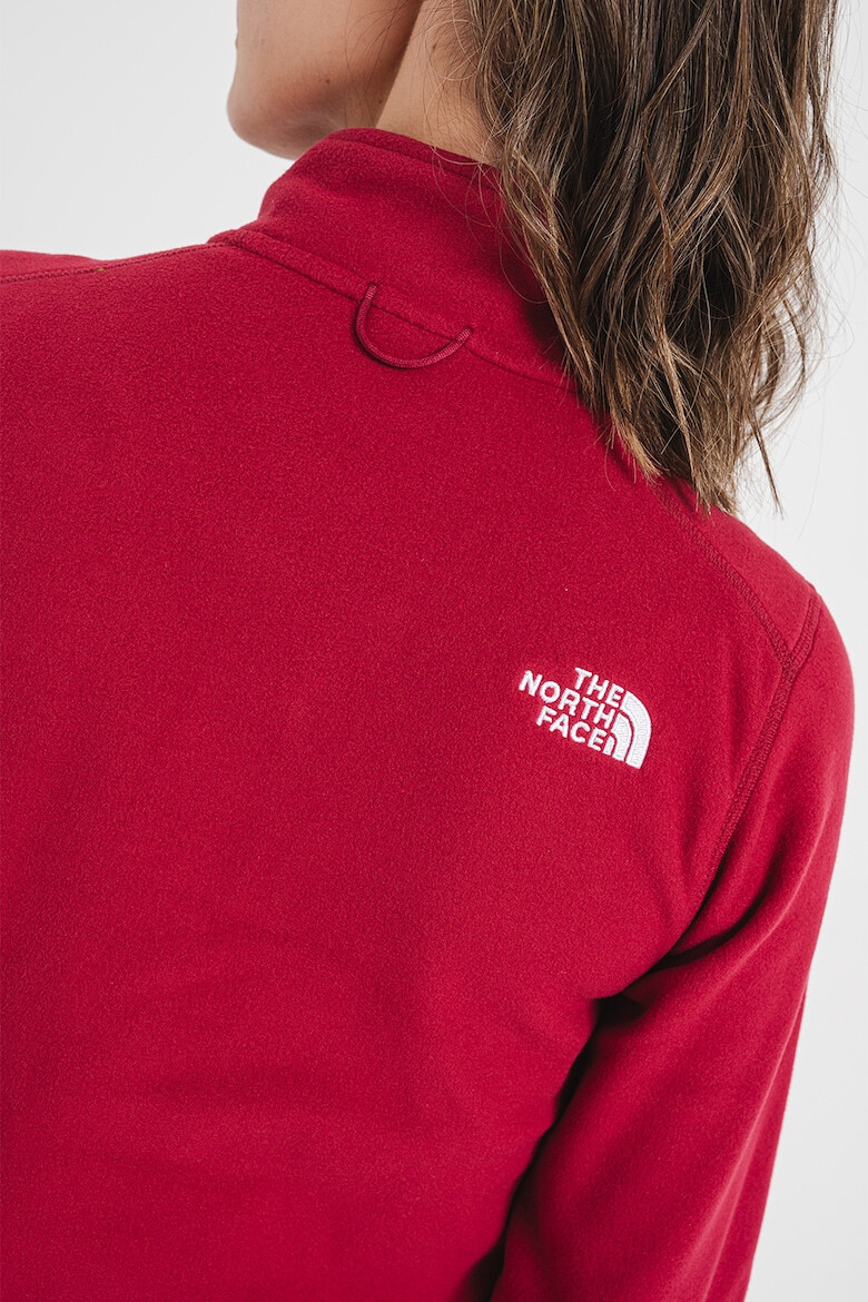 The North Face Bluza de trening din fleece cu fermoar pentru drumetii si trekking Glacier - Pled.ro