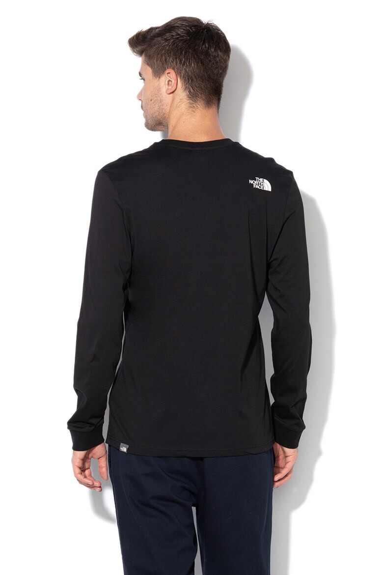 The North Face Bluza sport cu decolteu la baza gatului si logo discret Simple Dome - Pled.ro