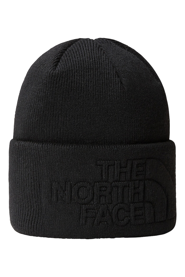 The North Face Caciula elastica cu logo in relief - Pled.ro