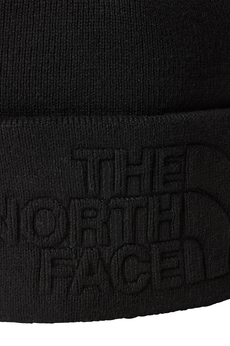 The North Face Caciula elastica cu logo in relief - Pled.ro