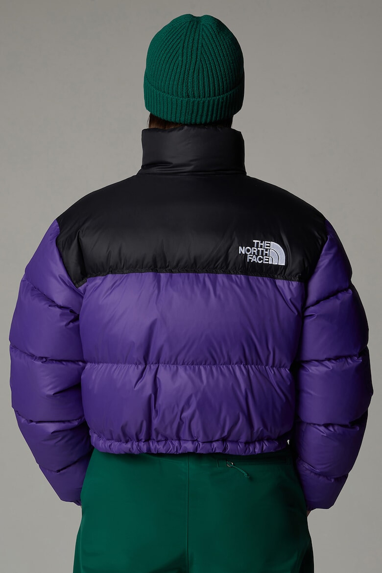 The North Face Geaca crop cu guler inalt - Pled.ro