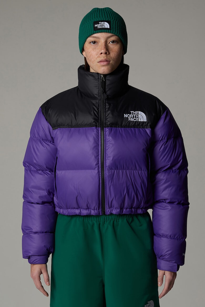 The North Face Geaca crop cu guler inalt - Pled.ro