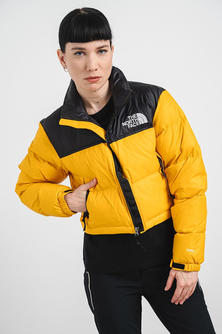 The North Face Geaca crop cu guler inalt - Pled.ro