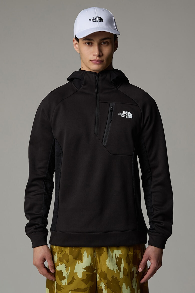 The North Face Hanorac cu fermoar scurt pentru antrenament Athletics - Pled.ro