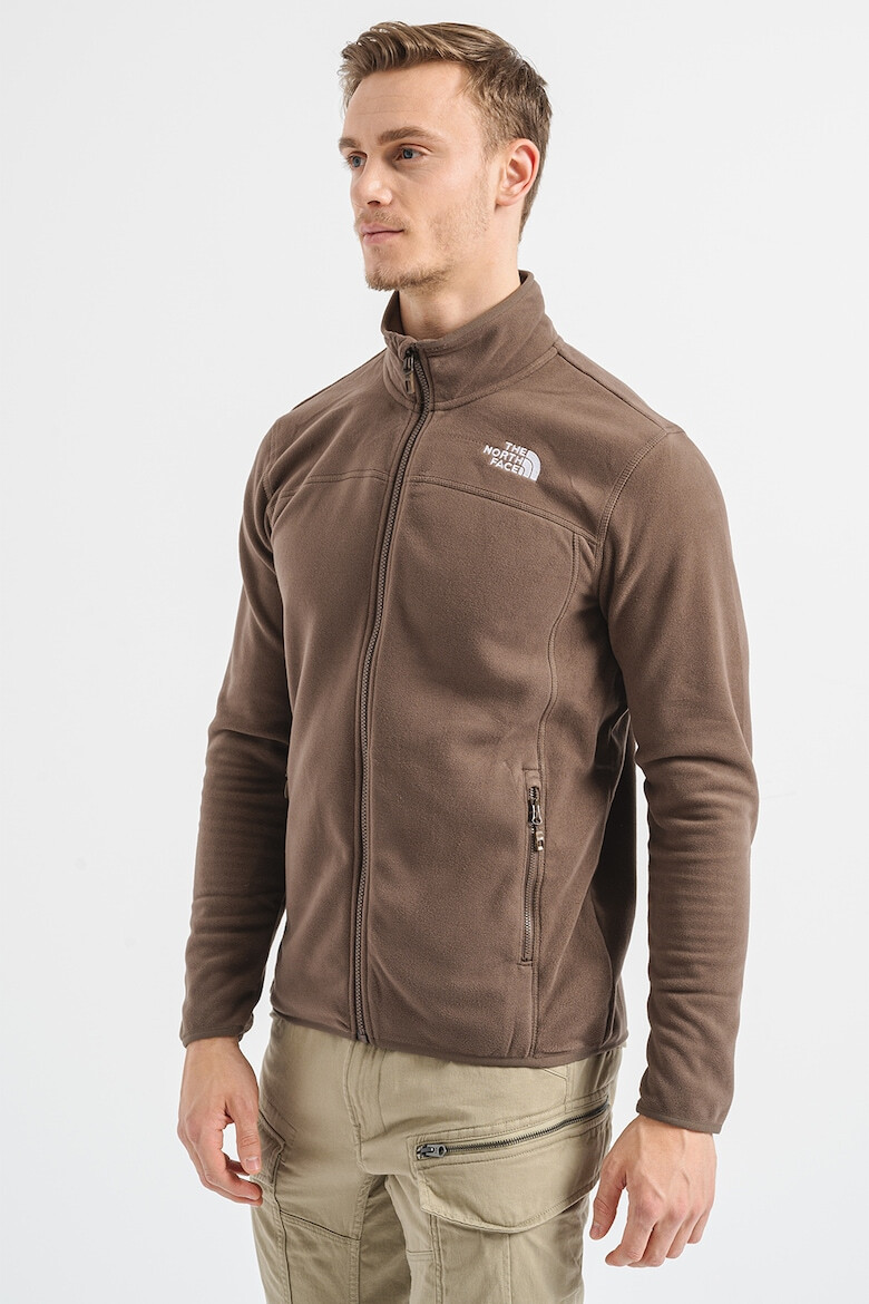 The North Face Jacheta din material fleece cu fermoar pentru drumetii Glacier - Pled.ro