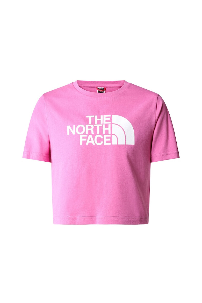 The North Face Tricou crop cu imprimeu logo - Pled.ro