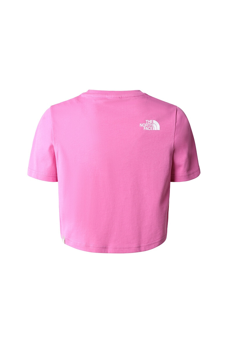 The North Face Tricou crop cu imprimeu logo - Pled.ro