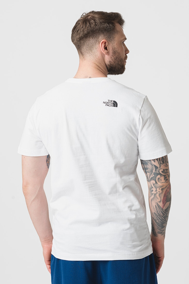 The North Face Tricou cu imprimeu logo contrastant - Pled.ro