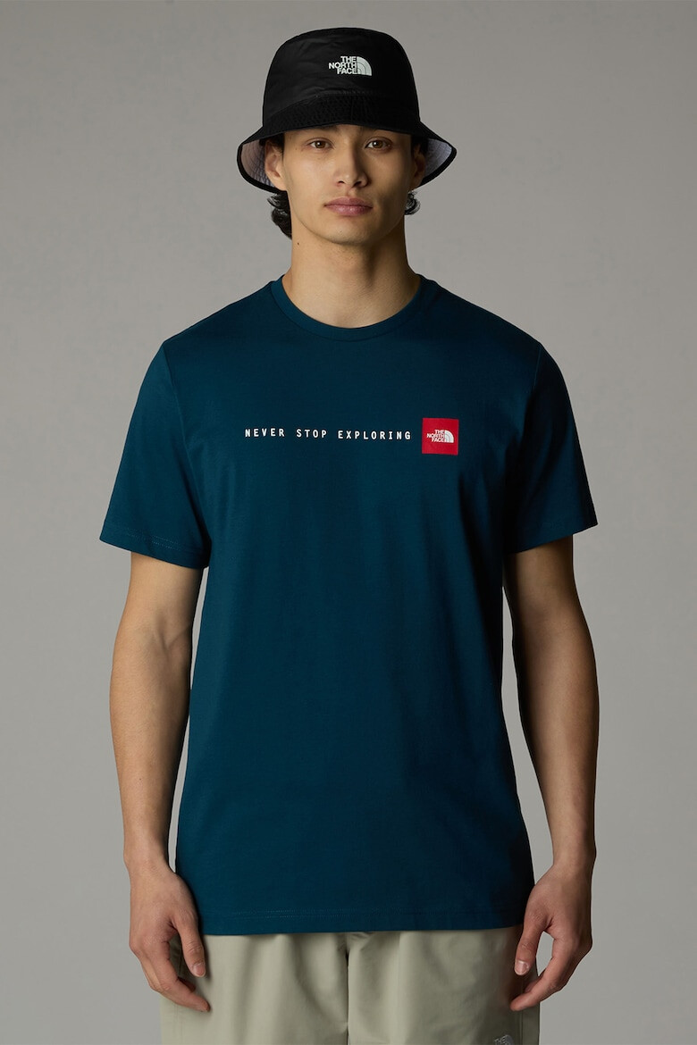 The North Face Tricou cu imprimeu logo Never Stop Exploring - Pled.ro