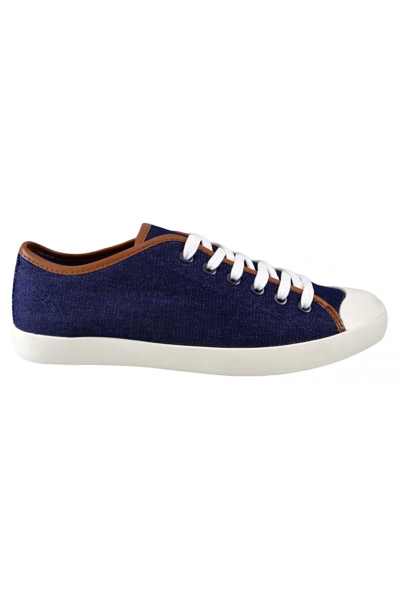 THEICONIC 888113246-Pantofi Casual Barbati Bleumarin Jeans din textil - Pled.ro