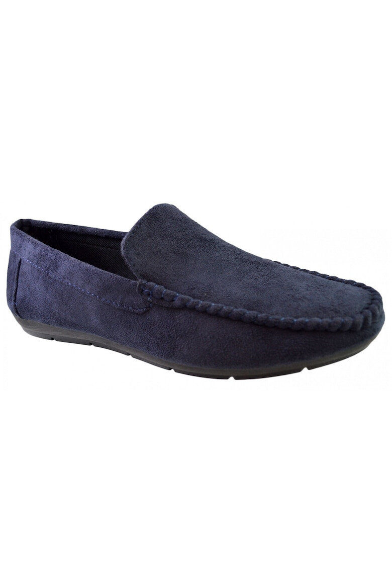 THEICONIC 888123245-Mocasini Barbatesti Bleumarin Piele Intoarsa Corner - Pled.ro