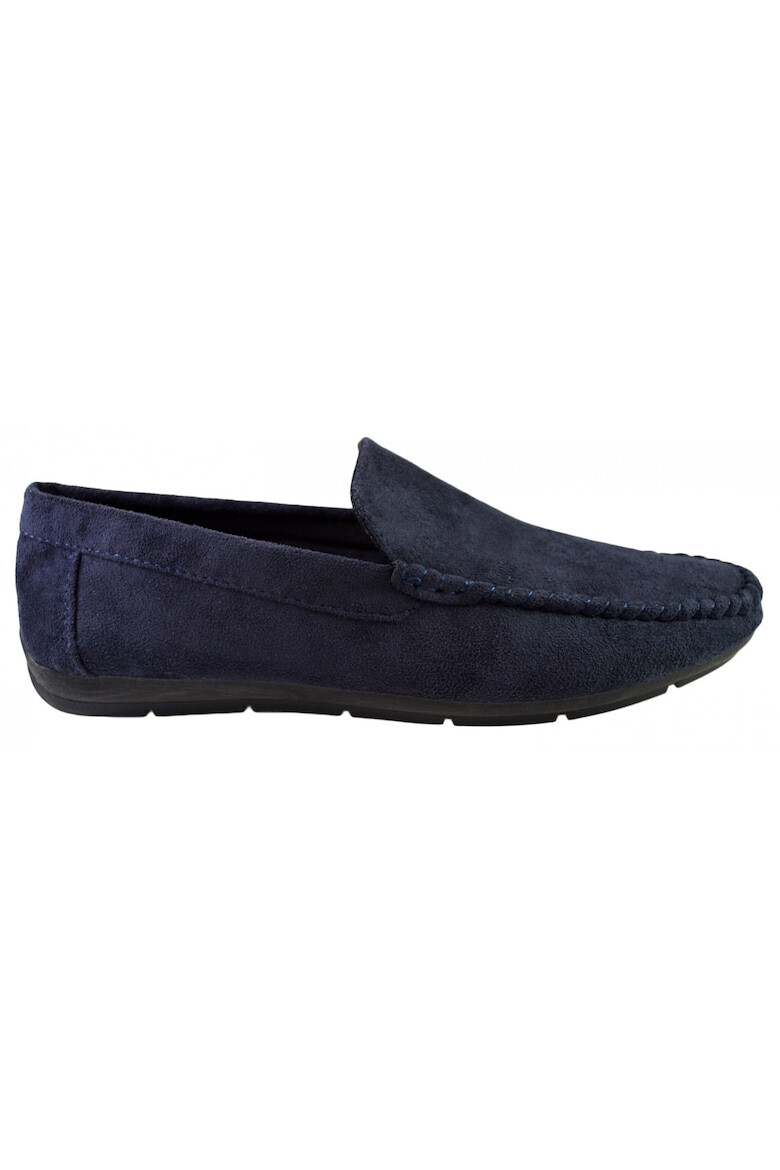 THEICONIC 888123245-Mocasini Barbatesti Bleumarin Piele Intoarsa Corner - Pled.ro