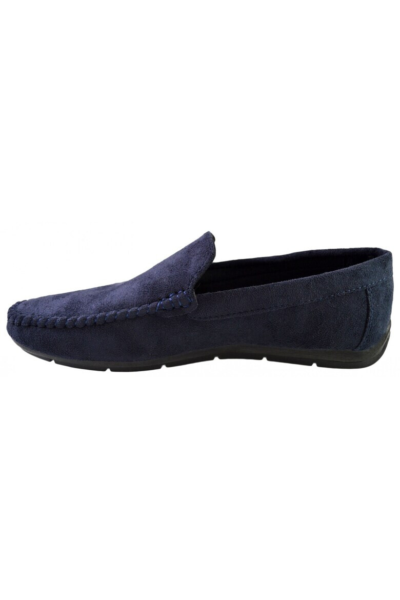 THEICONIC 888123245-Mocasini Barbatesti Bleumarin Piele Intoarsa Corner - Pled.ro