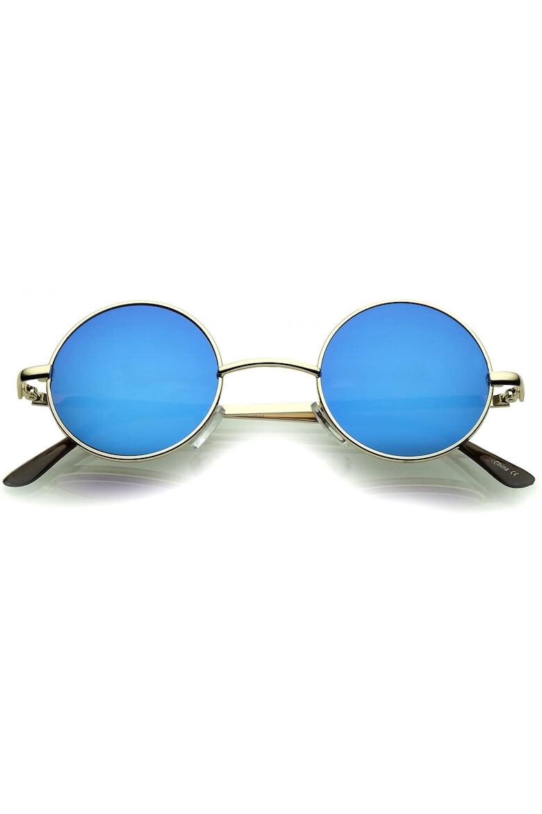 THEICONIC 888124181-Ochelari de soare Rotunzi Retro John Lennon Albastru cu Auriu - Pled.ro