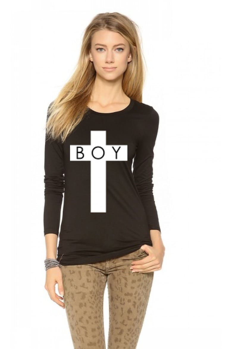 THEICONIC 88894163-Bluza BOY- Negru - Pled.ro