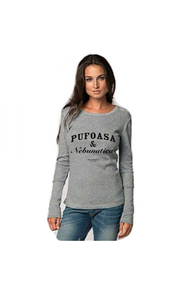 THEICONIC 88895373-Bluza Pufoasa si Nebunatica - Gri - Pled.ro