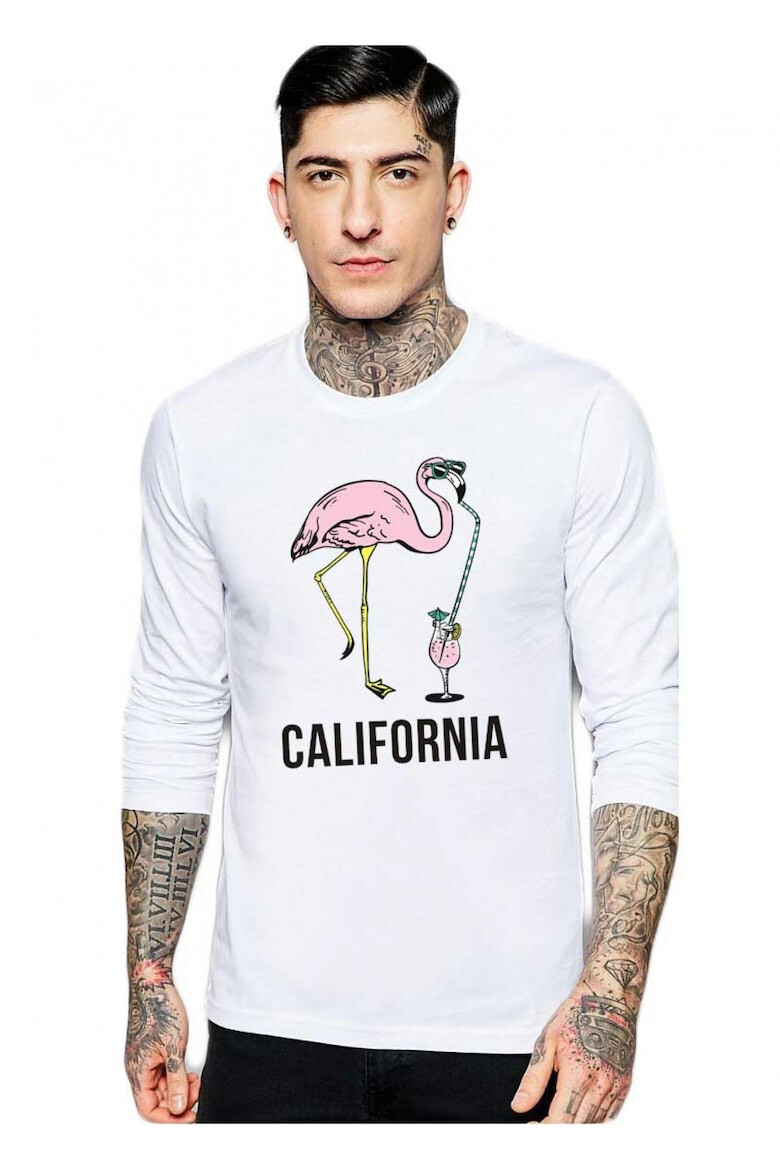 THEICONIC Bluza barbati alba - California - Pled.ro