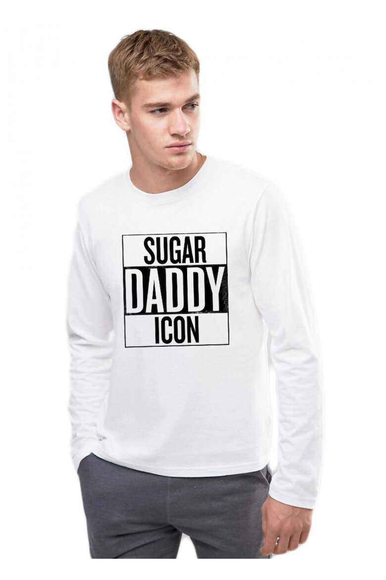 THEICONIC Bluza barbati alba - Sugar Daddy - Pled.ro