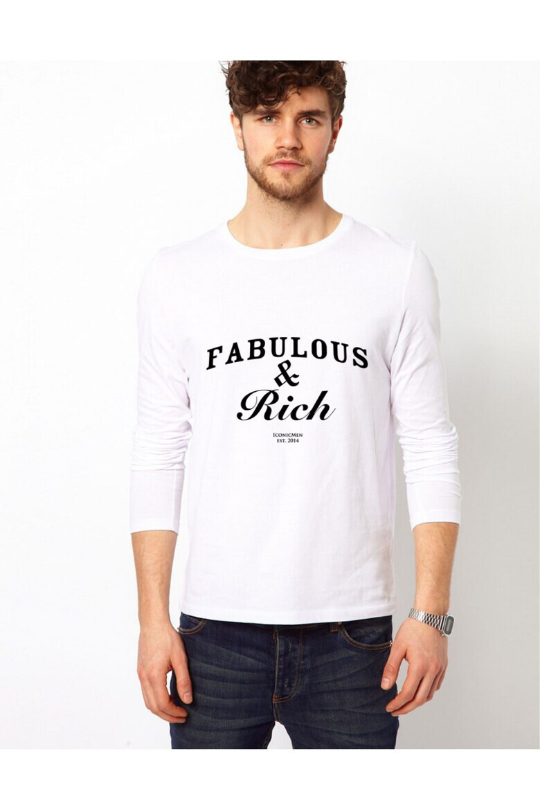 THEICONIC Bluza barbati Fabulous & Rich - Pled.ro