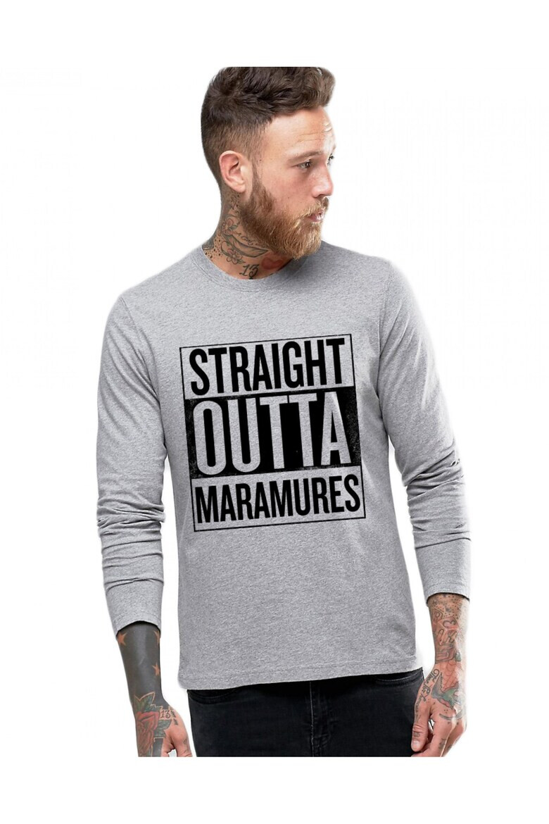 THEICONIC Bluza barbati - Straight Outta Maramures - Pled.ro