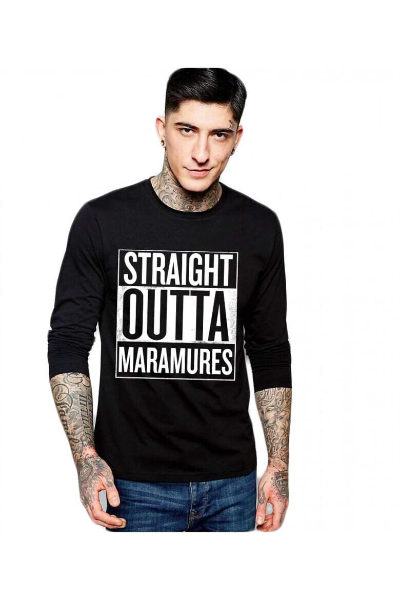 THEICONIC Bluza barbati - Straight Outta Maramures - Pled.ro