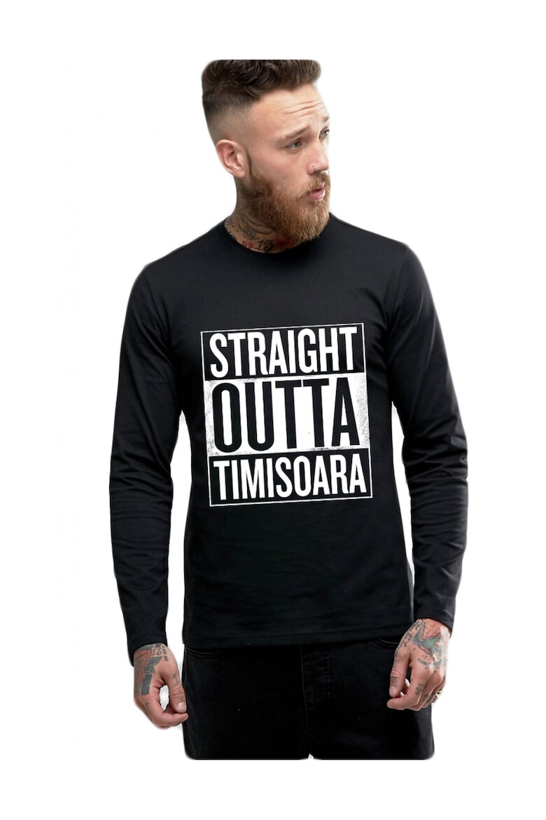 THEICONIC Bluza barbati - Straight Outta Timisoara - Pled.ro