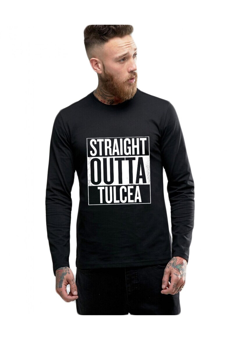 THEICONIC Bluza barbati - Straight Outta Tulcea - Pled.ro