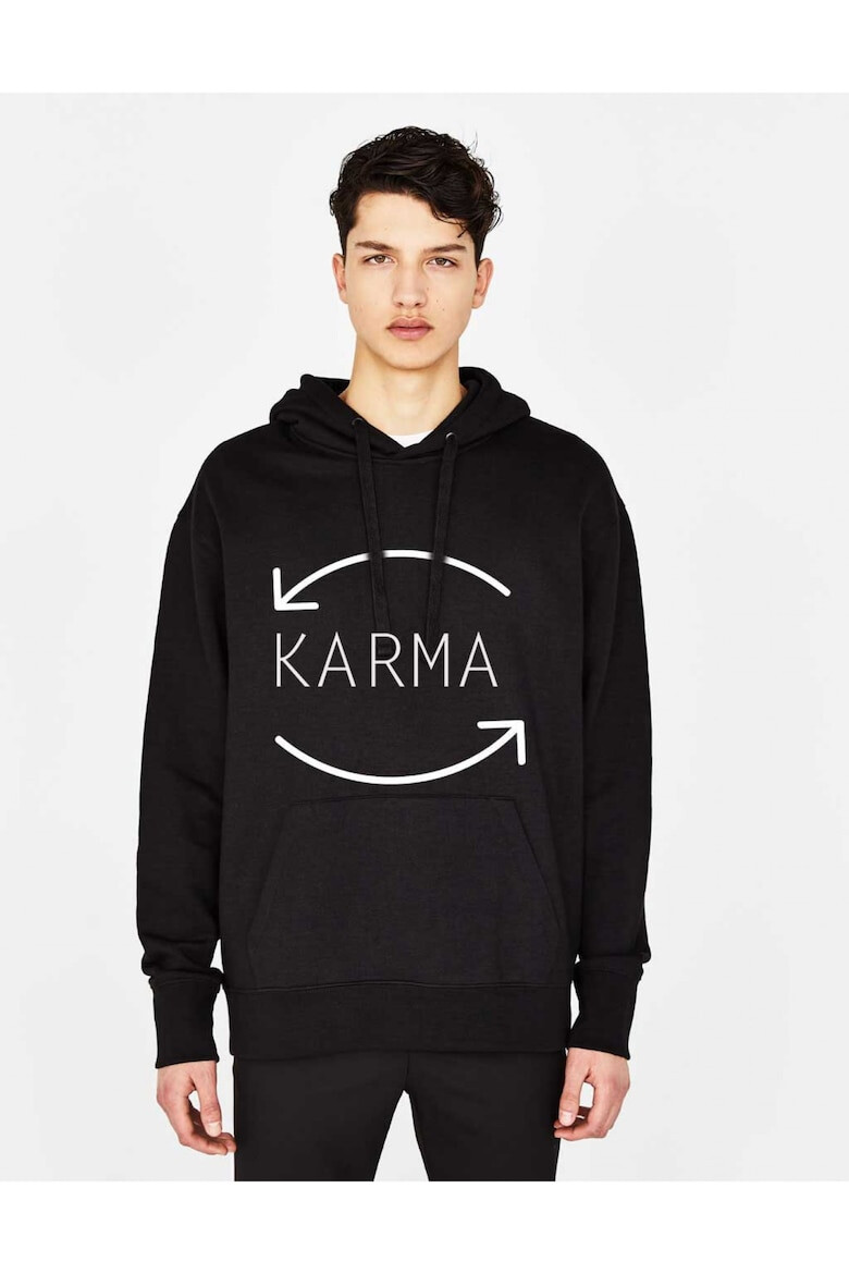 THEICONIC Hanorac Barbati Negru - Karma - Pled.ro