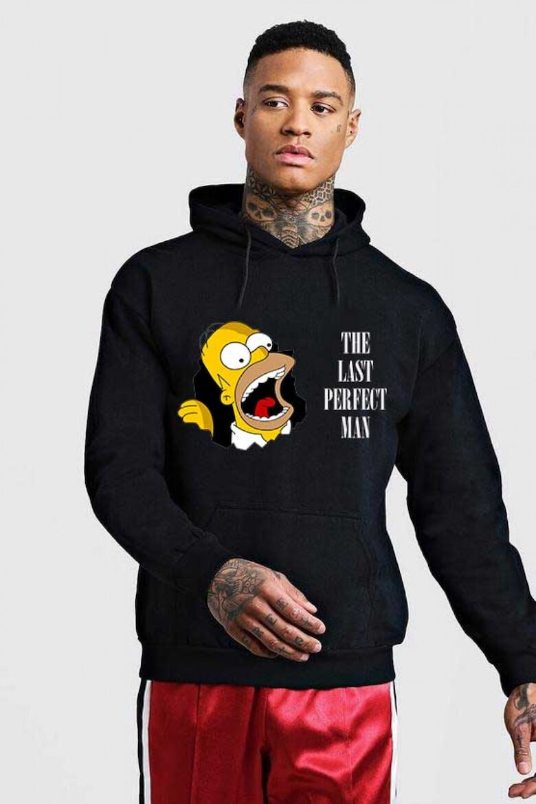 THEICONIC Hanorac Barbati Negru Simpson - Pled.ro