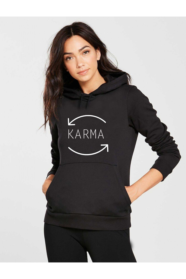 THEICONIC Hanorac dama negru - Karma - Pled.ro