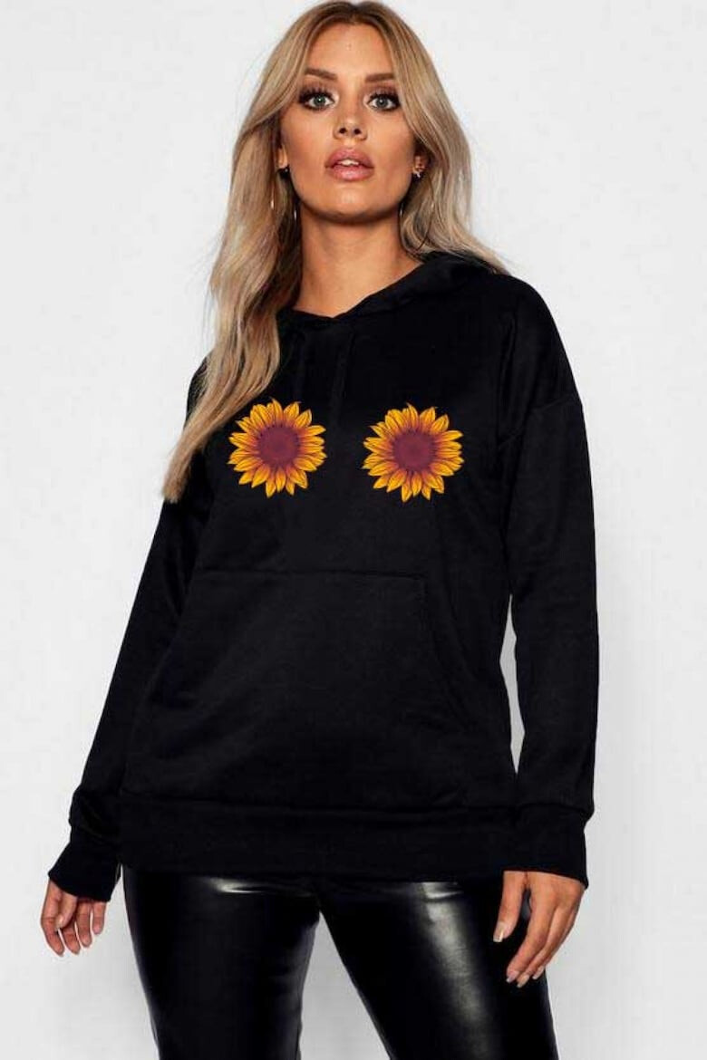 THEICONIC Hanorac dama negru - Sunflower - Pled.ro