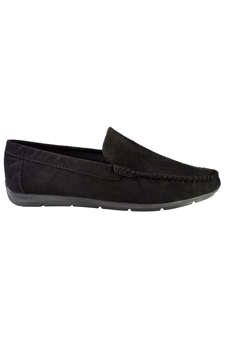 THEICONIC Mocasini Barbatesti Negri Piele Intoarsa Corner - Pled.ro